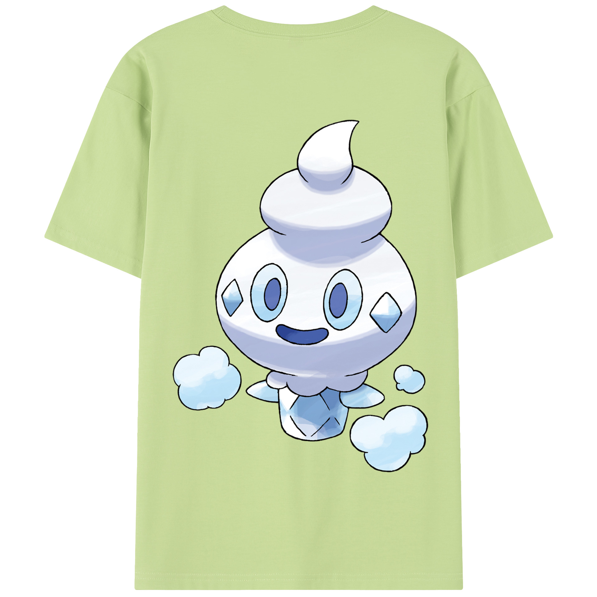 （画像用） ポケットモンスター Pokémon 綿100％半袖Tシャツ（背面プリント）